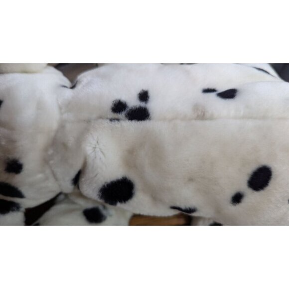 Commonwealth 2000 Dalmatian Plush Dog Stuffed Animal Black & White Spotted 14" - Picture 9 of 10